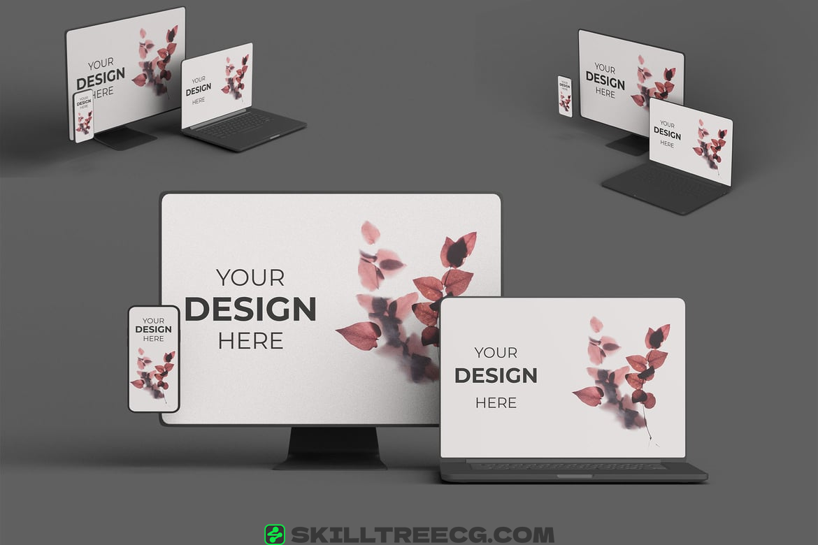 Responsive Devices Mockup（686408）-技能树